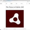 Adobe、「AIR」のサポートと機能開発をサムスンの子会社に移管 - 窓の杜